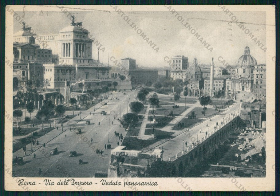 Roma Città Via dell'Impero FG cartolina VK2326 – fronte