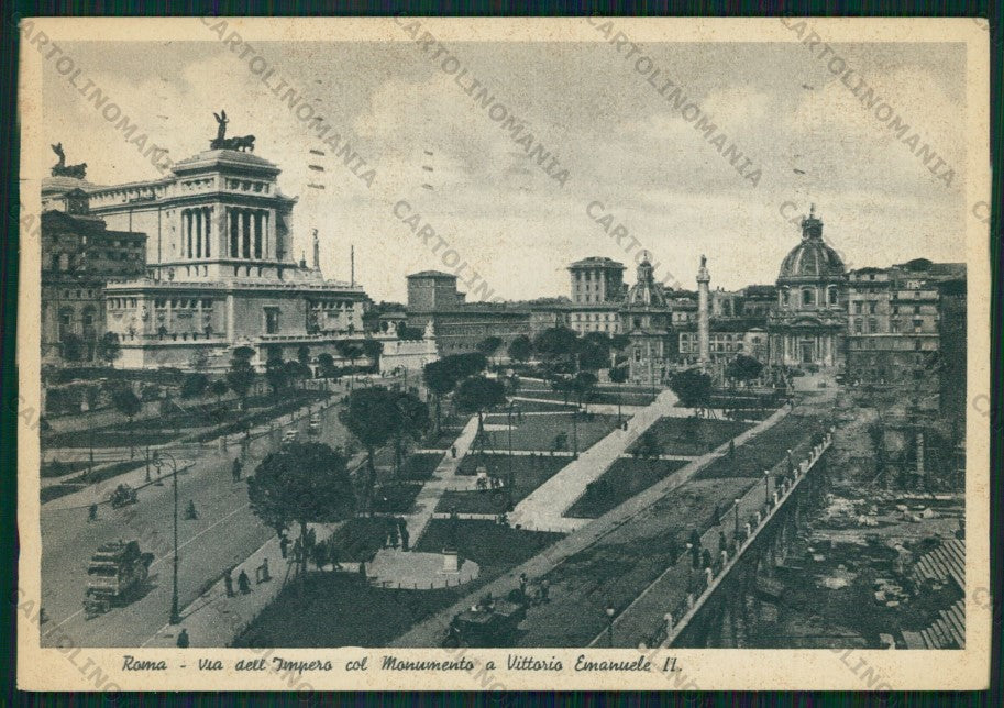 Roma Città Via dell'Impero FG cartolina VK2327 – fronte