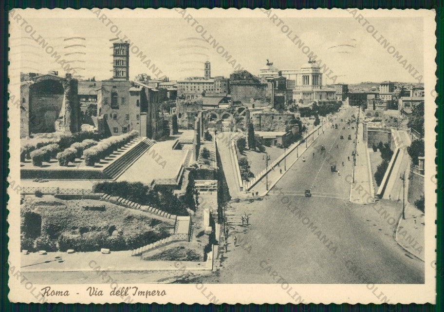 Roma Città Via dell'Impero FG cartolina VK2330 – fronte