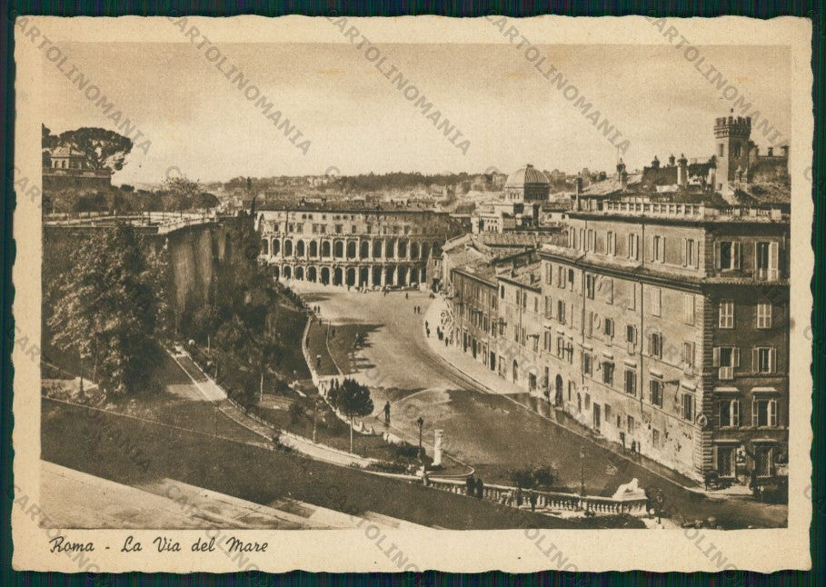 Roma Città Via del Mare FG cartolina VK2334 – fronte