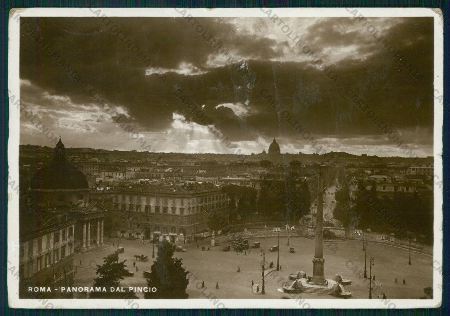 Roma Città Panorama dal Mincio ABRASA STRAPPINO Foto FG cartolina VK2338 – fronte