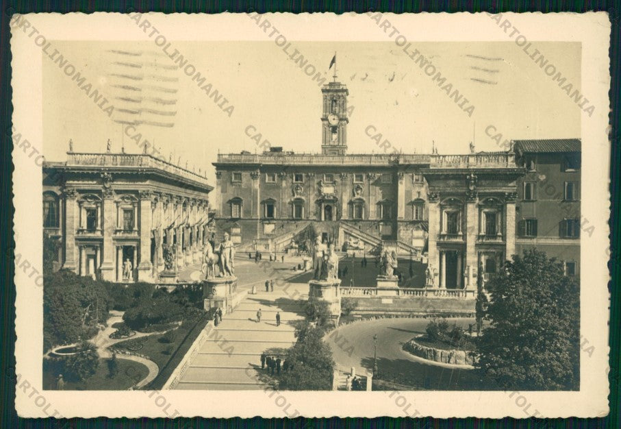 Roma Città Campidoglio PIEGHINA Foto FG cartolina VK2346 – fronte