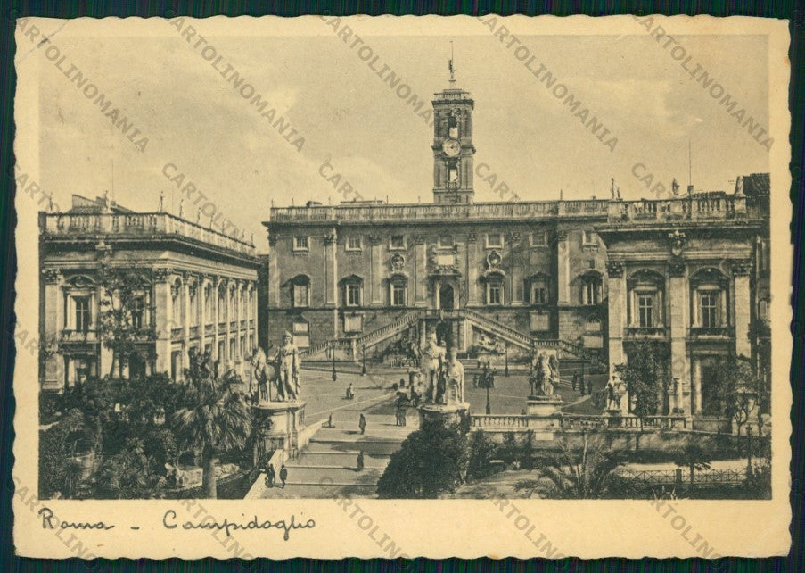 Roma Città Campidoglio PIEGA FG cartolina VK2347 – fronte
