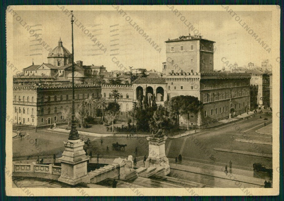 Roma Città Palazzo Venezia PIEGHINA FG cartolina VK2351 – fronte