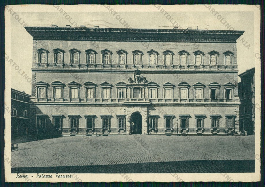 Roma Città Palazzo Farnese FG cartolina VK2352 – fronte