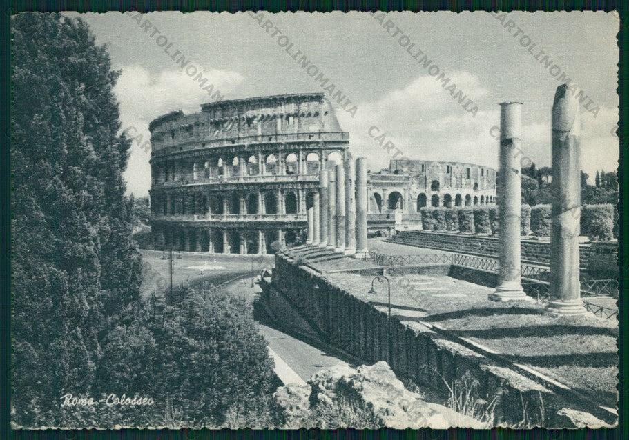 Roma Città Colosseo PIEGHINA FG cartolina VK2383 – fronte