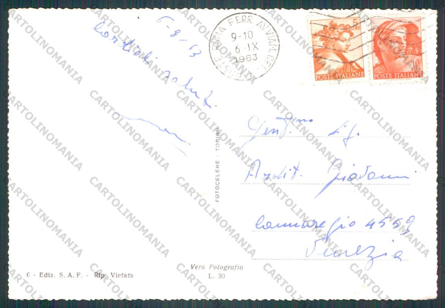 Roma Città Arco di Costantino Foto FG cartolina VK2384 – retro