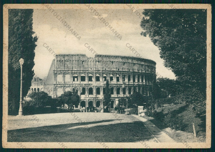Roma Città Colosseo ABRASA FG cartolina VK2387 – fronte