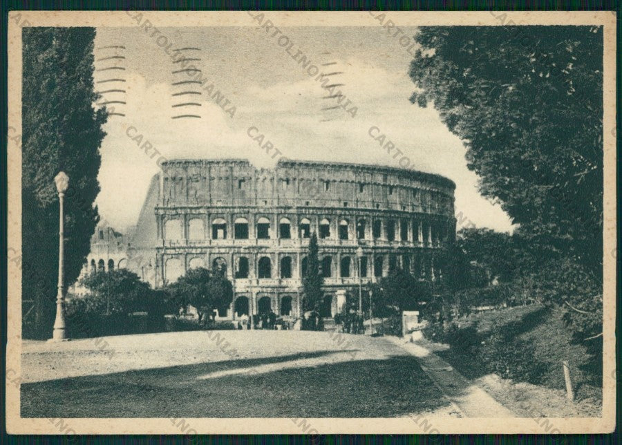 Roma Città Colosseo PIEGHINA FG cartolina VK2388 – fronte