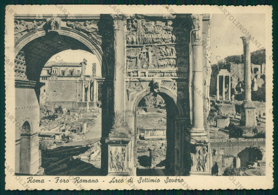 Roma Città Arco di Settimio Severo FG cartolina VK2389 – fronte