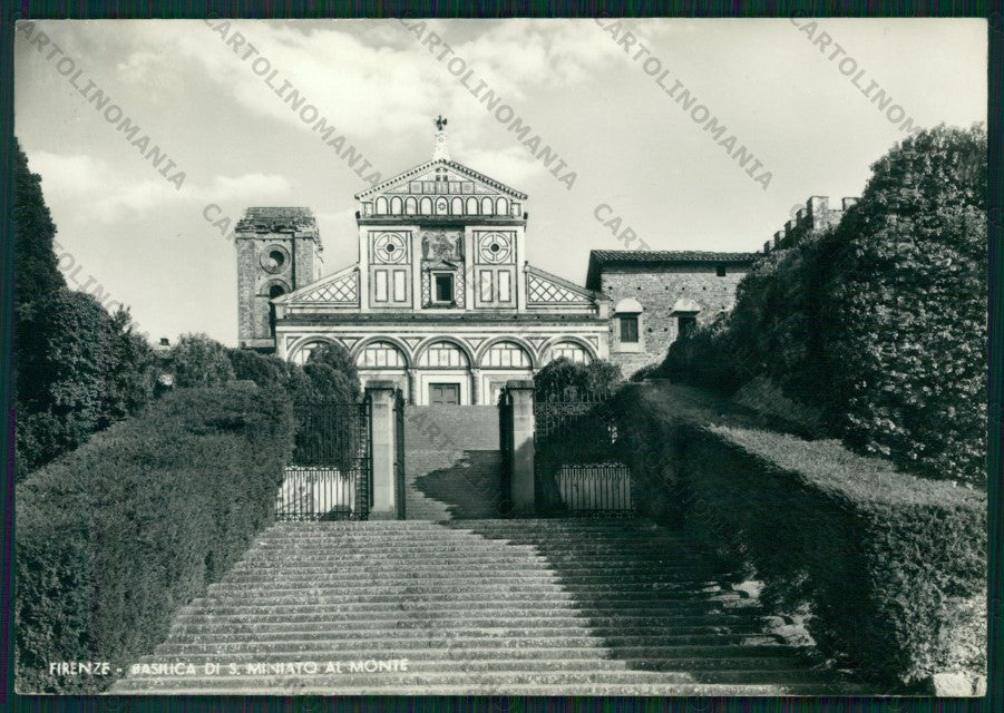 Firenze Città Basilica San Miniato al Monte Foto FG cartolina VK2409 – fronte