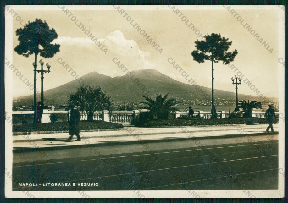 Napoli Città Vesuvio Foto FG cartolina VK2423 – fronte