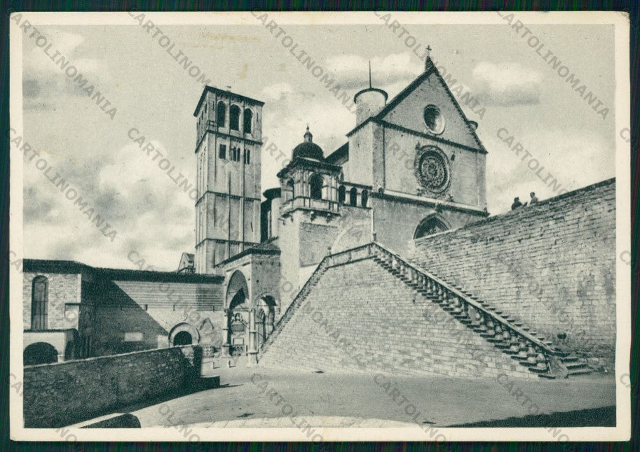 Perugia Assisi Basilica San Francesco FG cartolina VK2436 – fronte
