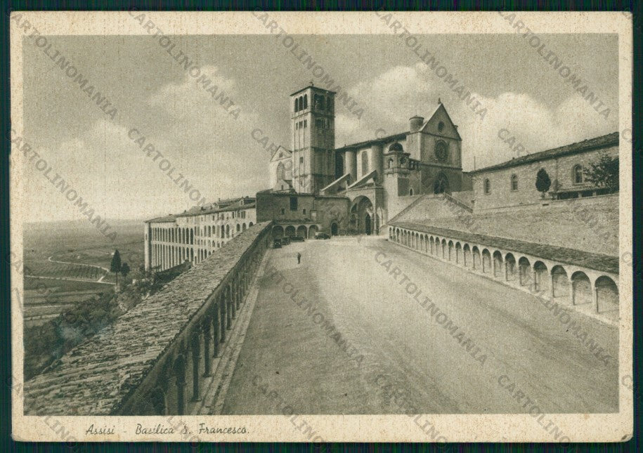 Perugia Assisi Basilica San Francesco FG cartolina VK2440 – fronte