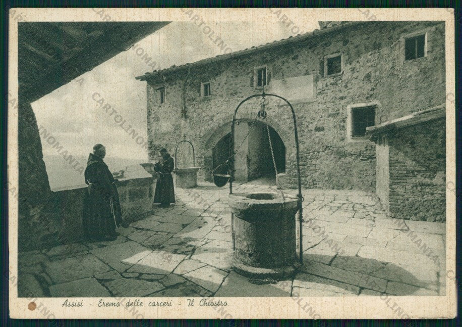 Perugia Assisi Carceri Frati FG cartolina VK2447 – fronte