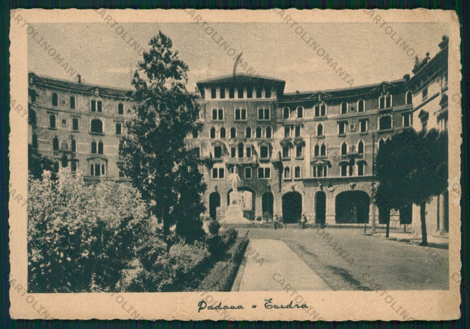 Padova Città Esedra PIEGA FG cartolina VK2451 – fronte