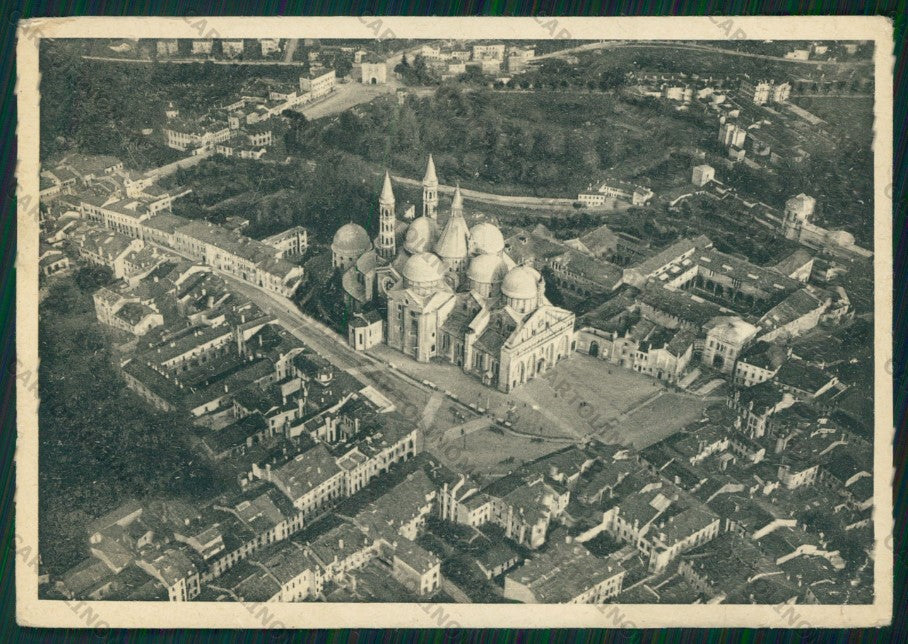 Padova Città Basilica Sant'Antonio PIEGHE FG cartolina VK2464 – fronte