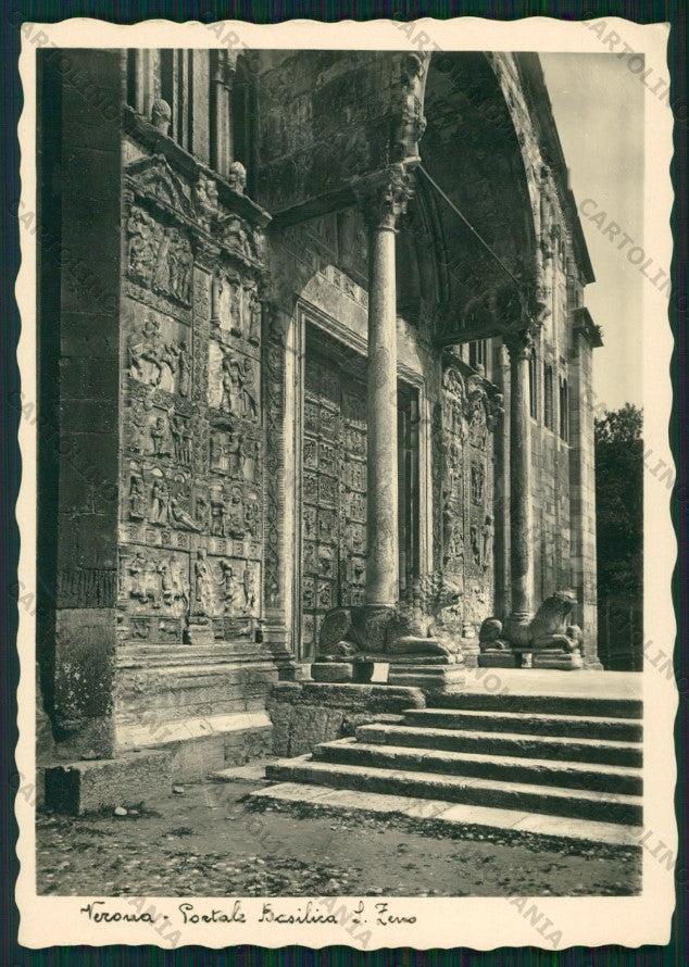 Verona Città Basilica San Zeno Foto FG cartolina VK2474 – fronte