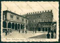 Verona Città Piazza Dante Loggia Fra Giocondo PIEGA Foto FG cartolina VK2488 – fronte