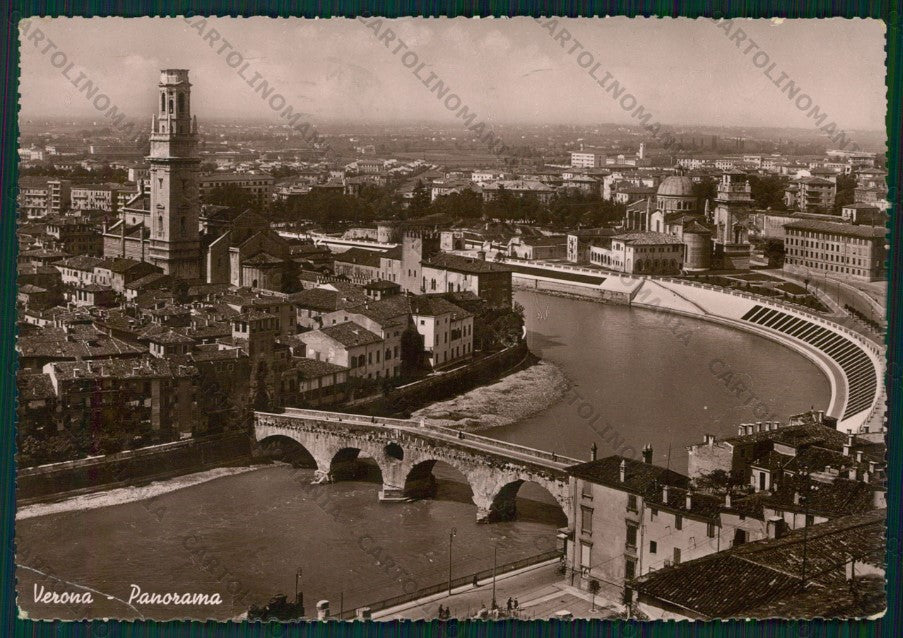 Verona Città PIEGHE Foto FG cartolina VK2495 – fronte