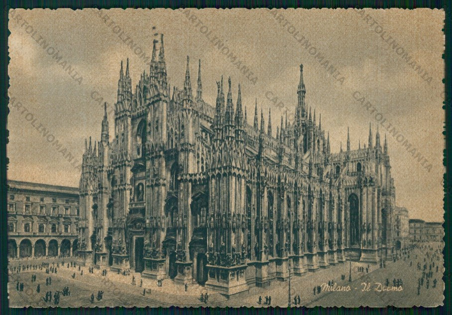 Milano Città Duomo FG cartolina VK2532 – fronte