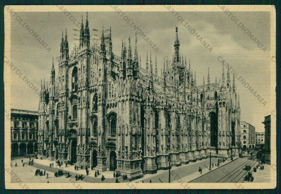 Milano Città Duomo FG cartolina VK2536 – fronte