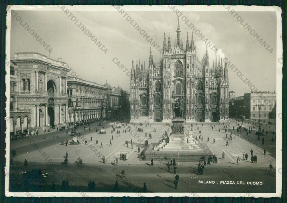 Milano Città Duomo PIEGHINE Foto FG cartolina VK2549 – fronte