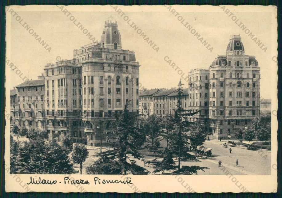 Milano Città Piazza Piemonte FG cartolina VK2551 – fronte