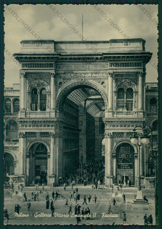 Milano Città Galleria Vittorio Emanuele FG cartolina VK2561 – fronte