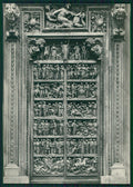 Milano Città Duomo Porta dedicata a Sant'Ambrogio Foto FG cartolina VK2562 – fronte