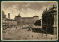 Torino Città Piazza Castello Palazzo Reale Tram PIEGHE FG cartolina VK2578 – fronte