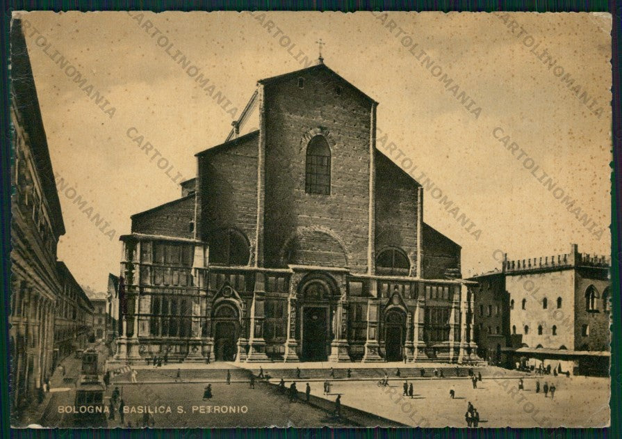 Bologna Città Basilica San Petronio FG cartolina VK2583 – fronte