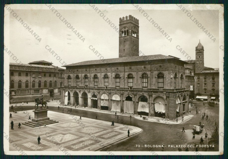 Bologna Città Palazzo del Podestà ABRASA Foto FG cartolina VK2589 – fronte