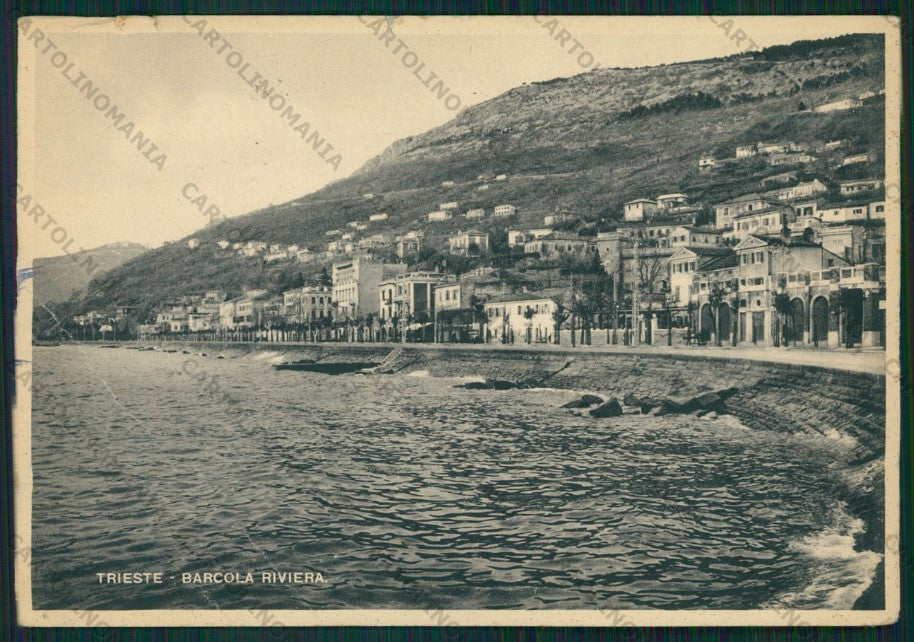 Trieste Città STRAPPINI PIEGHE FG cartolina VK2601 – fronte