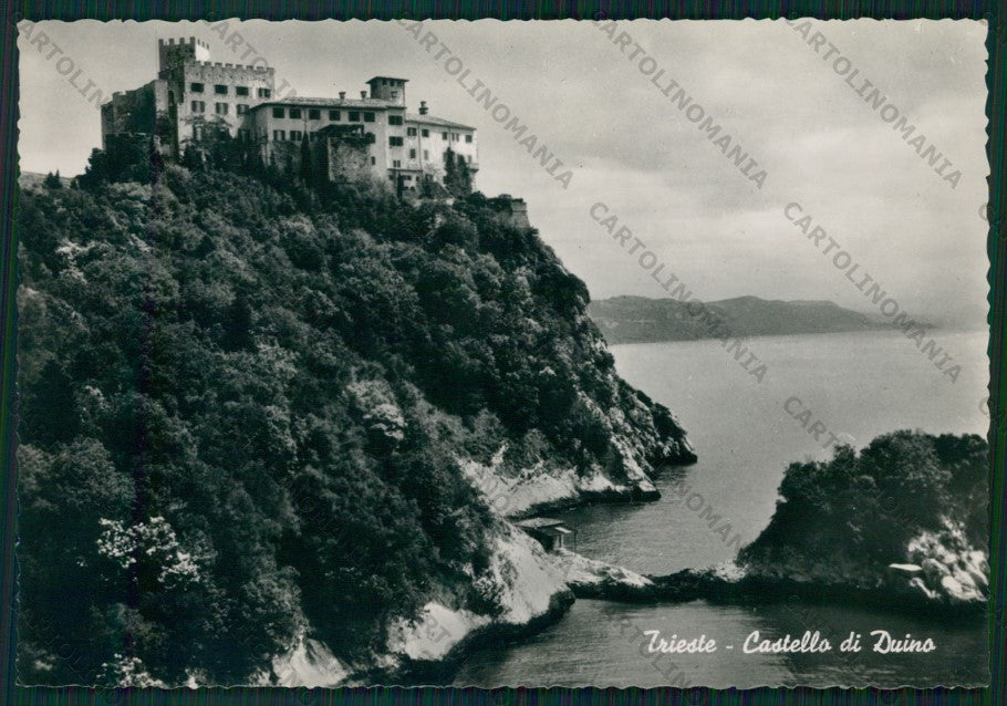 Trieste Città Castello di Duino Foto FG cartolina VK2614 – fronte