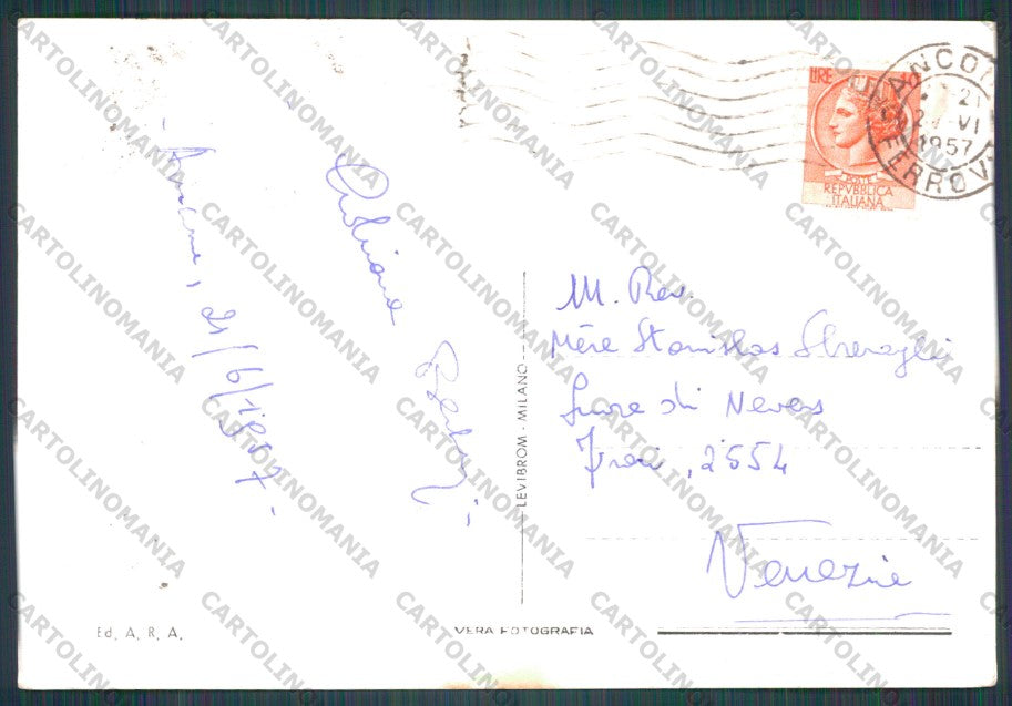 Ancona Città Cattedrale San Ciriaco Foto FG cartolina VK2621 – retro