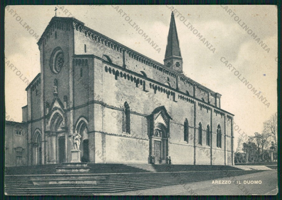 Arezzo Città Duomo PIEGHINA FG cartolina VK2623 – fronte