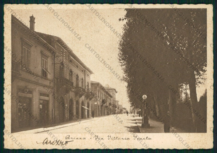 Arezzo Città Via Vittorio Veneto FG cartolina VK2625 – fronte