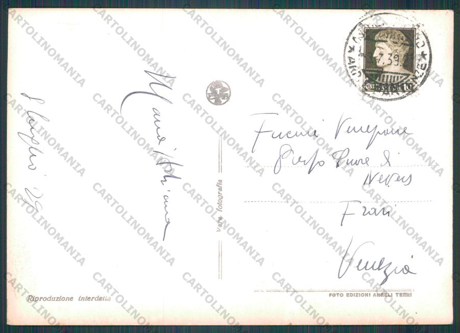 Ascoli Piceno Città Ponte Vecchio e Nuovo Foto FG cartolina VK2637 – retro