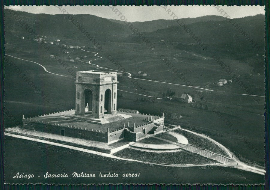 Vicenza Asiago Sacrario Militare Foto FG cartolina VK2644 – fronte
