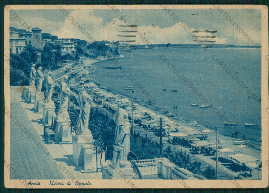 Roma Anzio Riviera Levante STRAPPINO PIEGHINE FG cartolina VK2653 – fronte