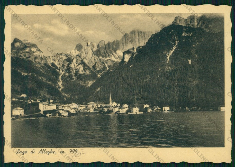 Belluno Alleghe Lago di FG cartolina VK2659 – fronte