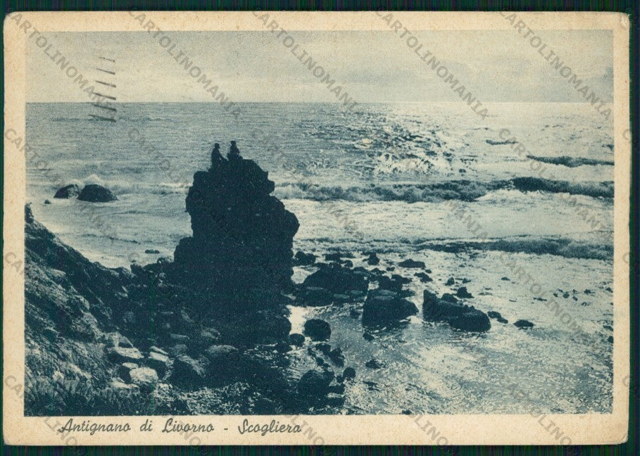 Livorno Antignano PIEGHINE FG cartolina VK2669 – fronte