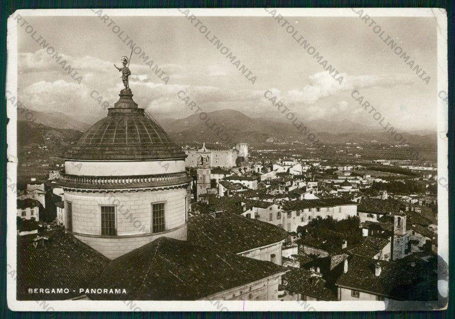 Bergamo Città STRAPPINI MACCHIA PIEGHINE Foto FG cartolina VK2676 – fronte