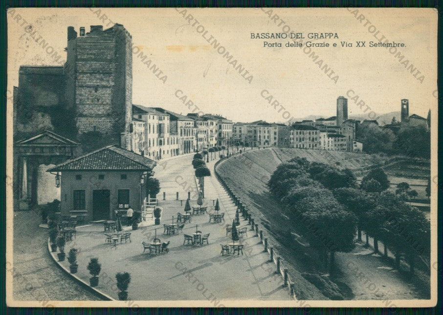 Vicenza Bassano del Grappa Porta delle Grazie FG cartolina VK2693 – fronte