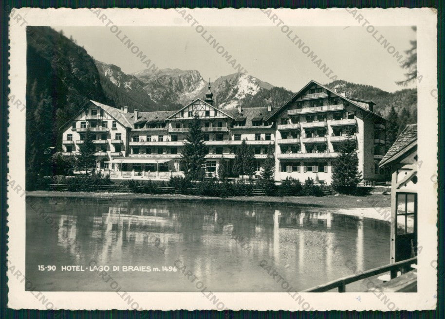 Bolzano Braies Lago di PIEGHINA Foto FG cartolina VK2697 – fronte