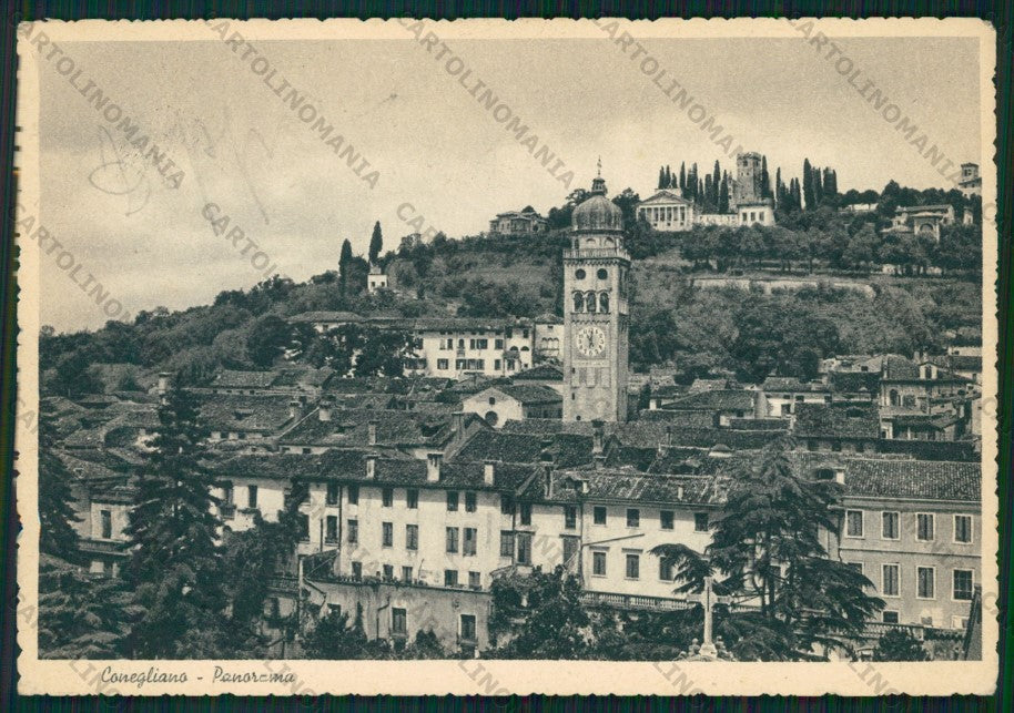Treviso Conegliano PIEGHINA FG cartolina VK2715 – fronte