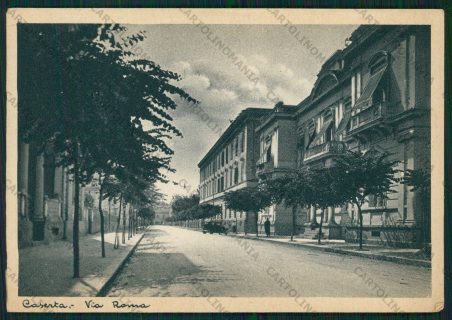 Caserta Città Via Roma PIEGHE FG cartolina VK2749 – fronte