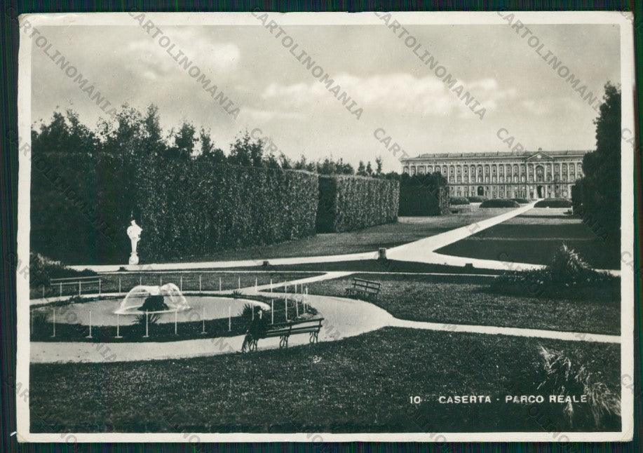 Caserta Città Parco Reale PIEGHINE Foto FG cartolina VK2750 – fronte