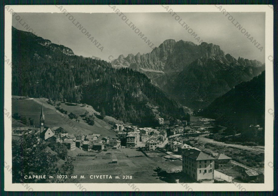 Belluno Caprile Monte Civetta Foto FG cartolina VK2756 – fronte